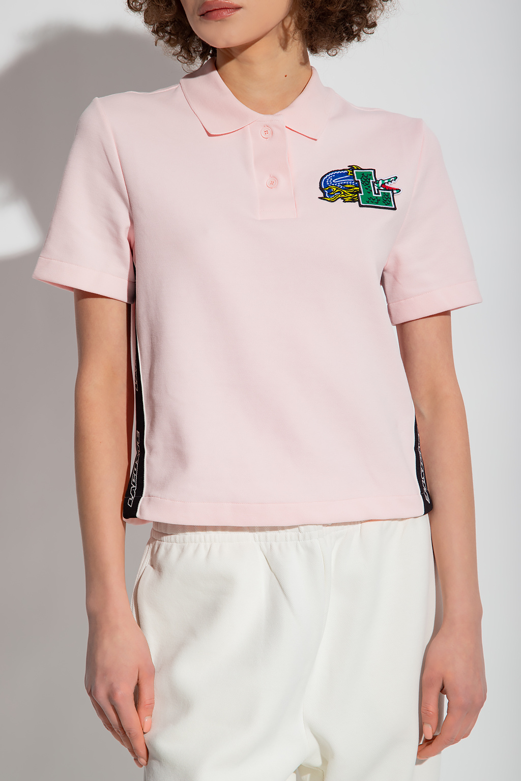 Tシャツ・カットソー LACOSTE FW25 Logo patch polo shirt (L1212 001) Lacoste logo-patch short-sleeve Polo Shirt | Green | FARFETCH